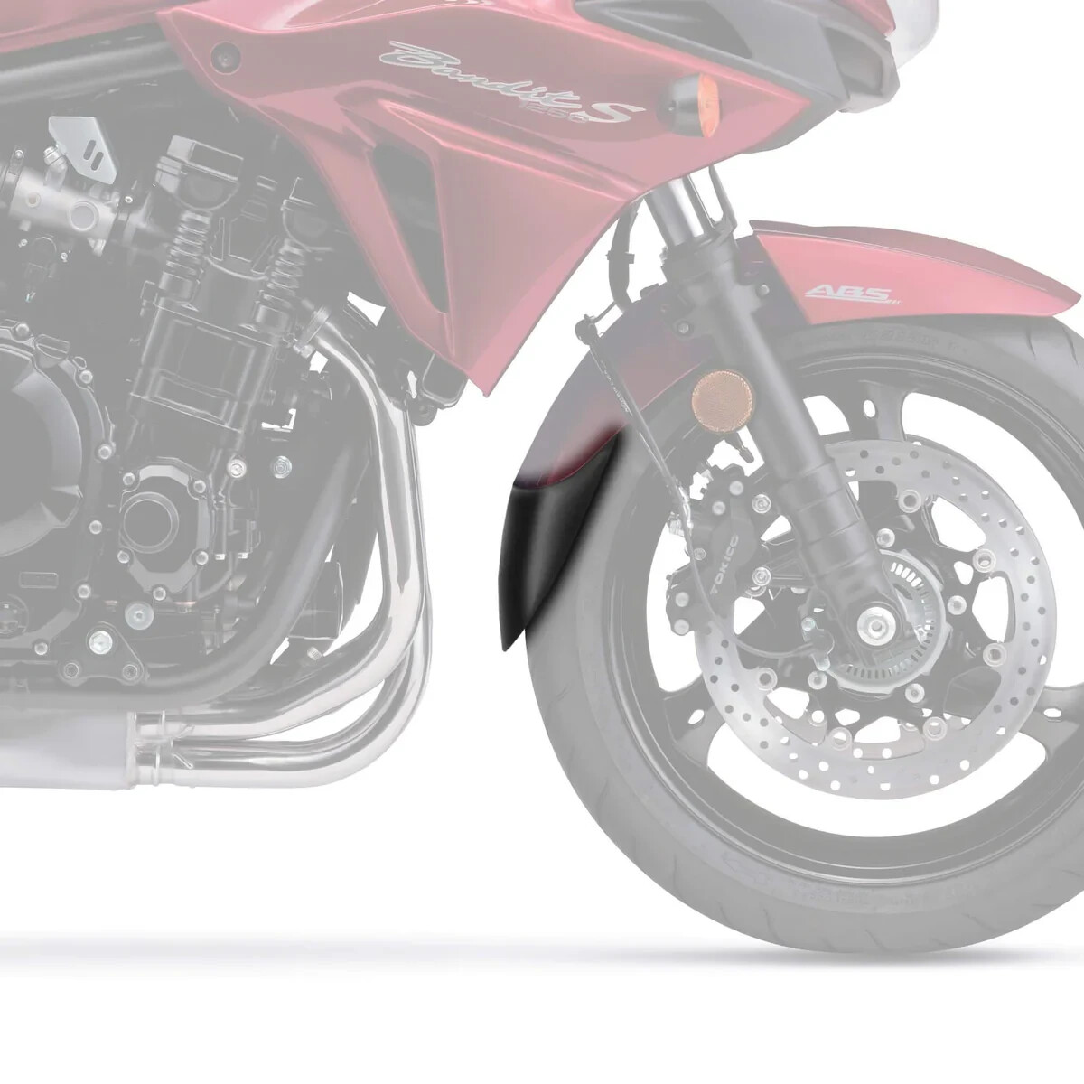 Pyramid Extenda Fenda | Matte Black | Suzuki GSF 650 Bandit 2009 2016