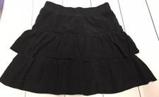 Black Ruffle Skirt Large Girls
