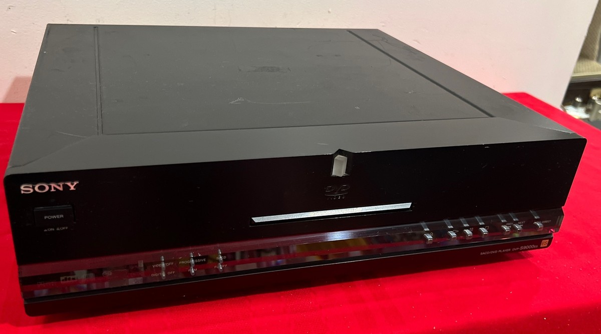 SONY DVP-S9000ES SACD/DVD/CD PLAYER | eBay