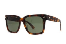 MCM Women's Sunglasses MCM635S 214 Havana 57mm Green Lens NEW