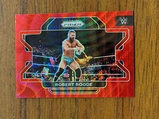 2022 WWE Prizm  Red Wave Parallel Robert Roode