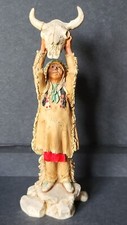 Figurine Castagna réf 0285 Chef High Horse  (Western collection)