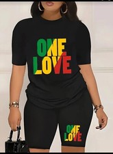 women 2 pieces Capri set