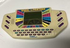 Tiger Electronics Wheel of Fortune Handheld Game with Cartridge 1995 Tested