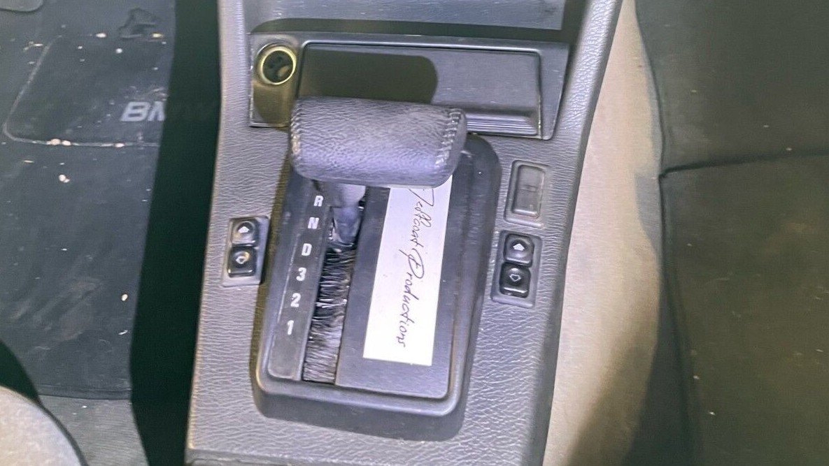 Great Gift BMW Leather Gear Shift Selector Lever Grip Handle 