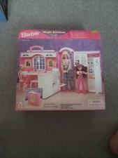 Vintage Barbie Magic Kitchen Playset by Mattel Light Up 18900 1998 NEW  SEALED