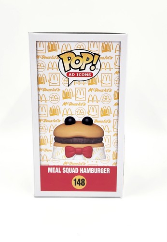 Funko Pop! Ad Icons - McDonalds - Meal Squad Hamburger #148 - Picture 3 of 6