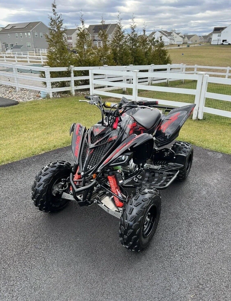 Yamaha Raptor 700 700R Grafik Kit 2013 2014 2017 bis 2024 Aufkleber Sticker ATV - Bild 3 von 4