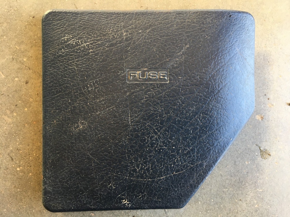 90 91 92 1990 GEO STORM DASH FUSE BOX COVER LID BLUE | eBay