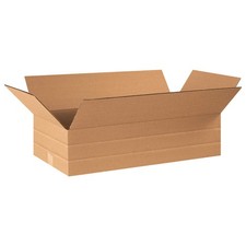 GRAINGER APPROVED 493U77 PK 20 Shipping Box,24x12x6-2 in 493U77