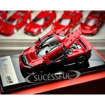 BBR AR Box 1:64 Red Ferrari F80 Full Open HEC Beijing In Stock