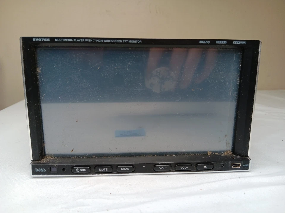 BV9755 *Read Description* Boss 2 DOUBLE DIN CAR 7" TOUCHSCREEN MONITOR DVD - Image 2 of 4