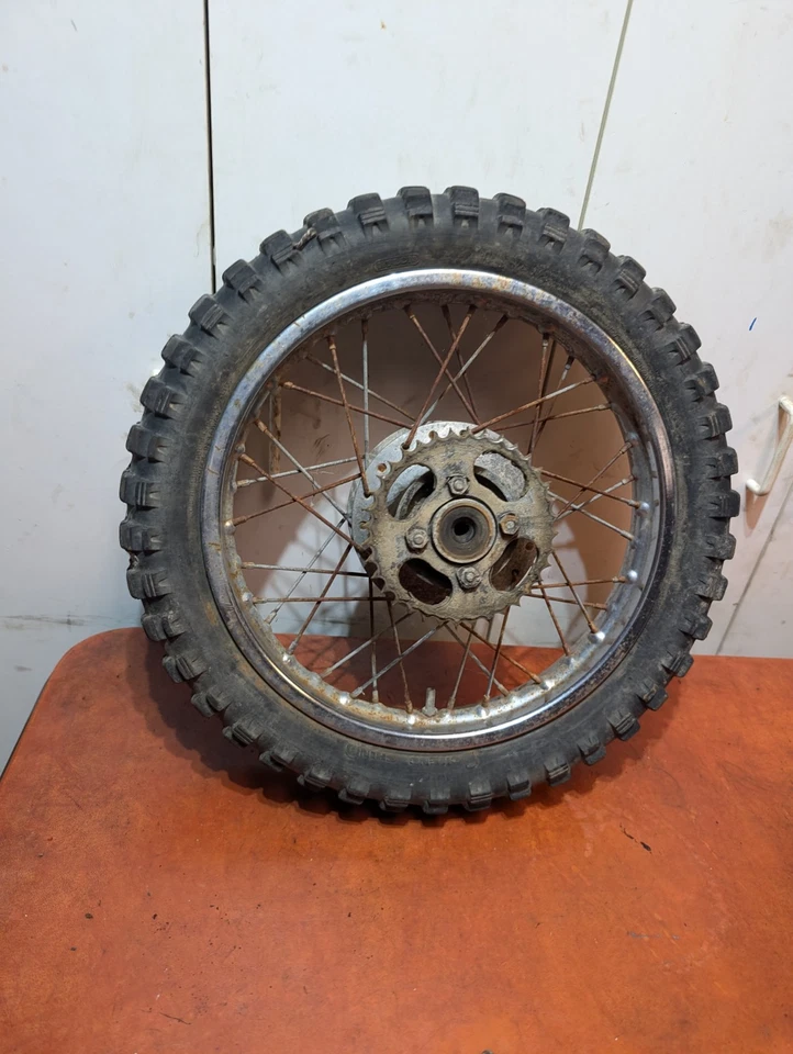 Aro de roda traseira dianteira Kawasaki 90 MC1 1974 1975 - Imagem 3 de 4