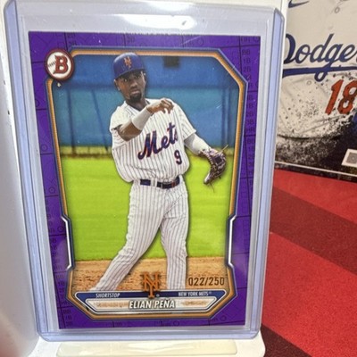 2026 Bowman - Prospects Elian Pena #BP-91 Purple /250 (RC)