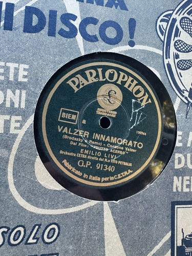 78 GIRI EMILIO LIVI ANACLETO ROSSI canta BELLA SIGNORA,PARDON & VALZER INNAMORAT - Picture 2 of 2