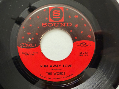 #ad #ad RARE Detroit Garage 45 The Words quot;Run Away Lovequot; quot;What Is..quot; Sound VG HEAR $250.00