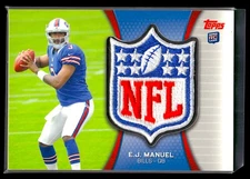 E.J. Manuel 2013 Topps #RP-EJM Factory Set Bonus: Patches Rookie