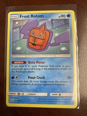 Ultra Prism Frost Rotom 41/156 Rare Pokemon LP