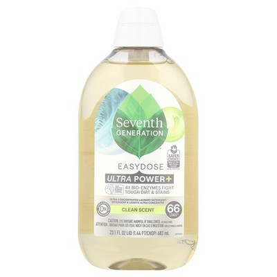 Easydose Ultra Power+ Laundry Detergent, Clean, 23.1 fl oz (683 ml)