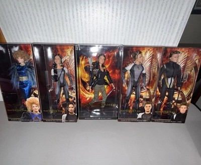 Barbie Black Label Catching Fire Hunger Games Lot Of 5 In Box NEW
