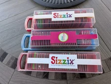 SIZZIX SIZZLITS Little Die Cutter Lot Of 105 Characters & Pictures Unused ~L@@K~