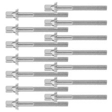 18 Pcs Tension Rod Drum Rods Instrument Replacement Parts Mounting