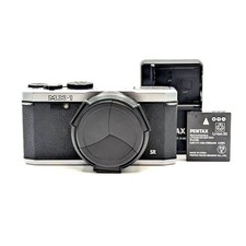 PENTAX MX-1 Classic Silver Compact Digital Camera Tested Excellent Condition