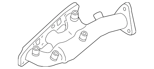 Genuine Nissan Exhaust Manifold 14002-EA21A - Image 2 of 3
