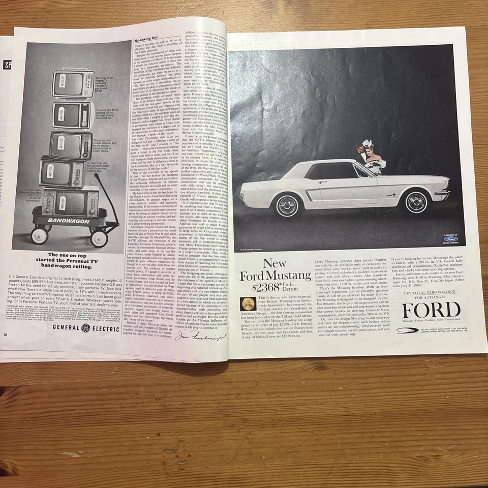 Vintage Saturday Evening Post May 16 1964 5/16/64 JOHN O'HARA MURIEL DAVIDSON - Image 3 of 4