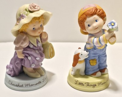 Avon Vintage Figurines Little Things and Cherished Memories 1983 Mother's Day
