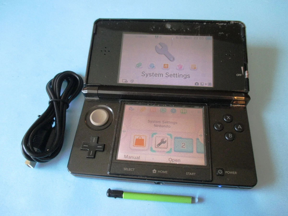 Nintendo 3DS NTSC-U/C Black Video Game Consoles for sale | eBay