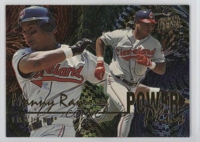 1996 Fleer Ultra Power Plus Manny Ramirez #7 0w8