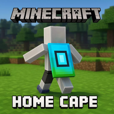  Minecraft Home Cape Key - Java & Bedrock   [GLOBAL CODE]
