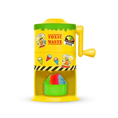 #ad TOXIC WASTE Mini Snow Cone Machine Manual Ice Shaver No Electricity Needed Ic... $46.84