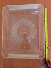 Antique Frigidaire Glass Refrigerator Drawer 13 x 10 Ribbed Handles MPN 585-84 — photo 1