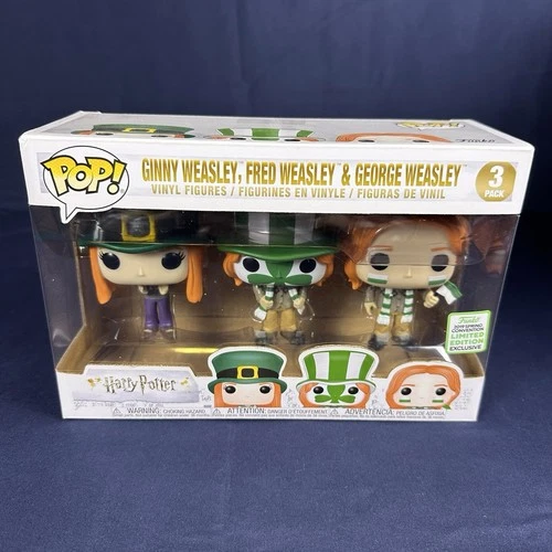 Funko Pop! Harry Potter Ginny, Fred & George Weasley 2019 Spring Convention Excl