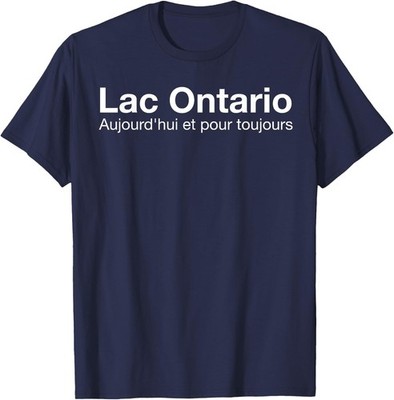 Lac Ontario Aujourd'hui Et Pour Toujours Lake Ontario Q YOUTH Unisex T-Shirt