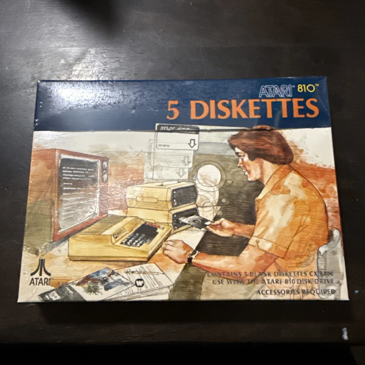 Atari 400/800 - Boîte Atari 810 Disquette - Pour Pièces Ou Copie Seulement