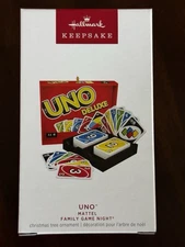 HALLMARK 2023 UNO FAMILY GAME NIGHT SERIES ORNAMENT