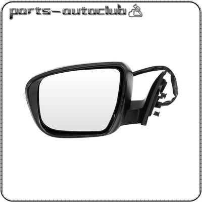 14-18 Fits Nissan ROGUE/X-TRAIL Mirror Black Power Heated Signal With Camera LH