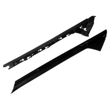 For Ford Explorer 11-19 Right Side Windshield Outer+Inner Pillar Trim Molding