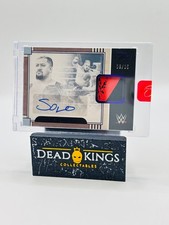 2024 Panini Three Count WWE - Solo Sikoa - Memorabilia Patch Auto /25