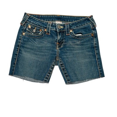 True Religion Joey Cutoff Shorts Jorts Womens Size 27 Western