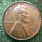 1931-D Lincoln Wheat Cent Semi-Key Date Very Fine Free Shipping