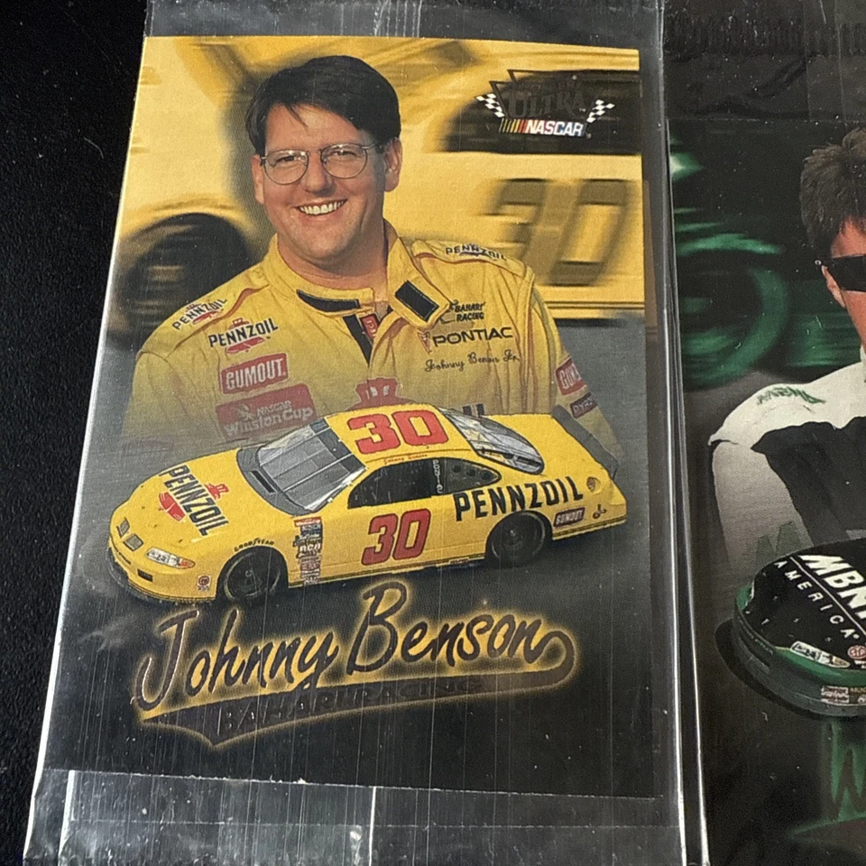 1997 Fleer Ultra NASCAR Shoney's Collectible Cards 1-16 SEALED Original Package - Image 2 of 4