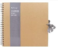 Tallon Kraft Small/Medium/Large Square Scrapbook- Quality Brown Kraft Paper