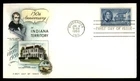 Mayfairstamps US 1950 Indiana territory 150th anniversary first day cover aaz_84
