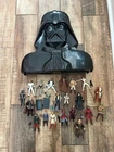 Star Wars Vintage Darth Vader carrying case modern figure lot