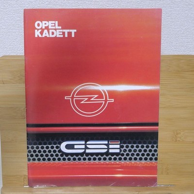 Opel Kadett Catalog No Tears 18 Pages Including Cover Leafs Used Current Conditi