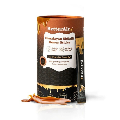 Better Alt Pure Himalaya Shilajit bâtonnets avec miel biologique,... | eBay